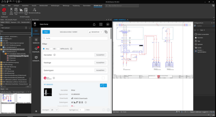 Novi EPLAN Data Portal - integrisan u EPLAN Cloud.